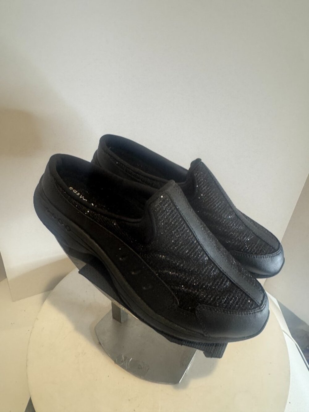 Easy Spirt Setravel Black Slip-on Shoes Women's size 10